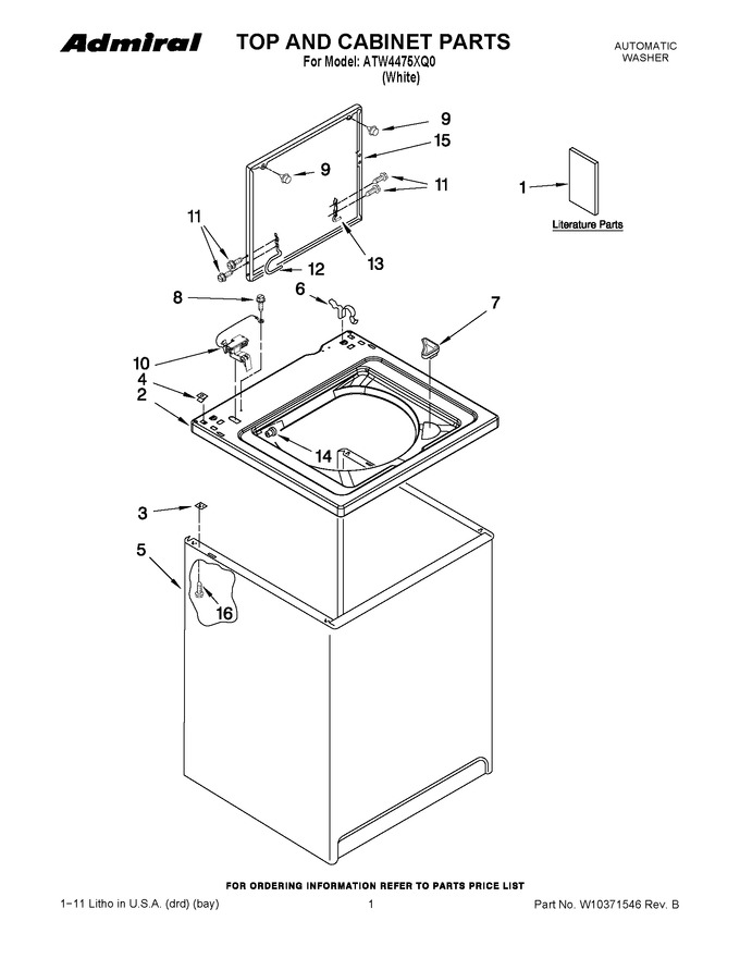 Diagram for ATW4475XQ0
