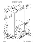 Diagram for 02 - Cabinet Parts
