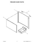 Diagram for 04 - Freezer Door Parts