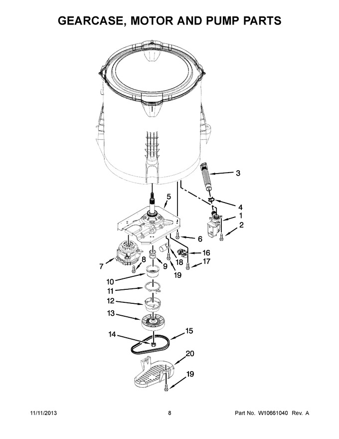 Diagram for 4KMVWX505BW0