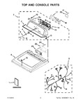 Diagram for 02 - Top And Console Parts