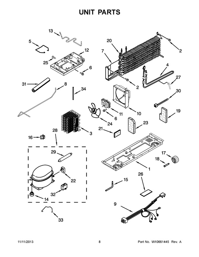 Diagram for A8RXCGFXW03