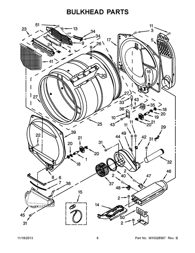 Diagram for MEDX550XW0