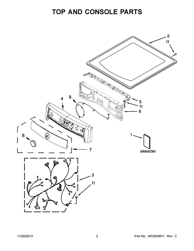 Diagram for YMED6000AW0
