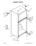 Diagram for 02 - Cabinet Parts