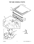 Diagram for 02 - Top And Console Parts