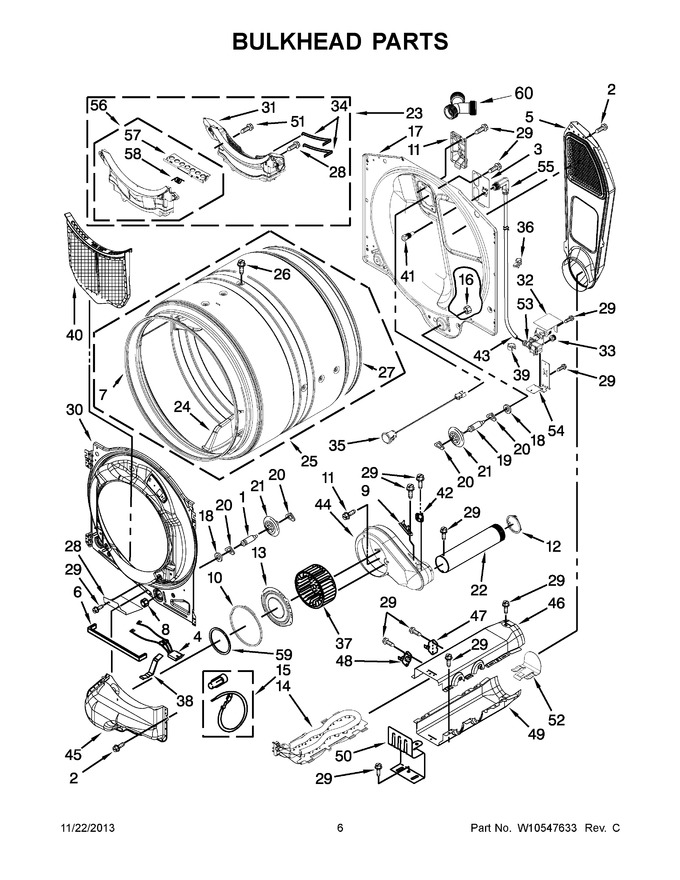 Diagram for MED6000AG0