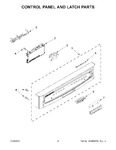 Diagram for 03 - Control Panel And Latch Parts