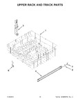 Diagram for 10 - Upper Rack And Track Parts