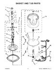 Diagram for 04 - Basket And Tub Parts