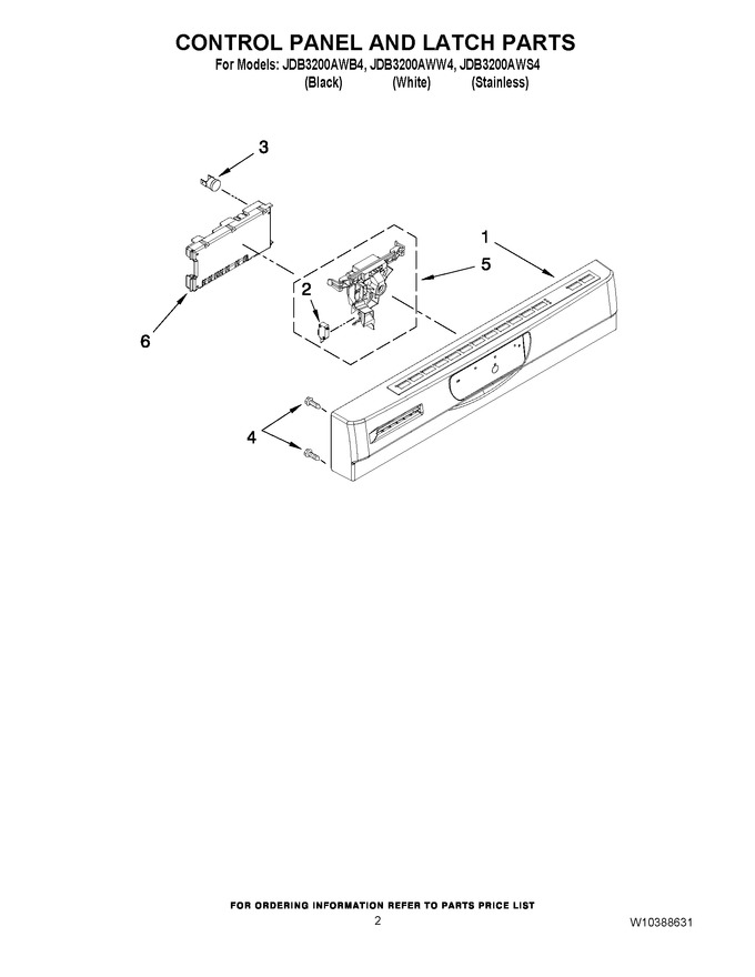 Diagram for JDB3200AWB4