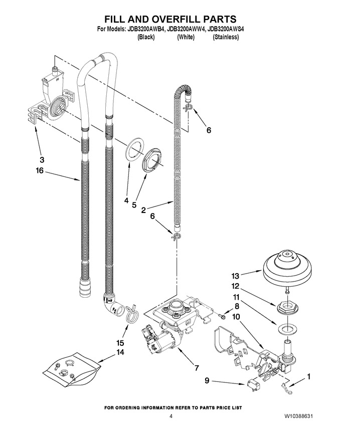 Diagram for JDB3200AWW4