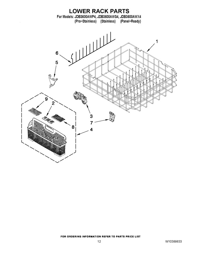 Diagram for JDB3600AWS4