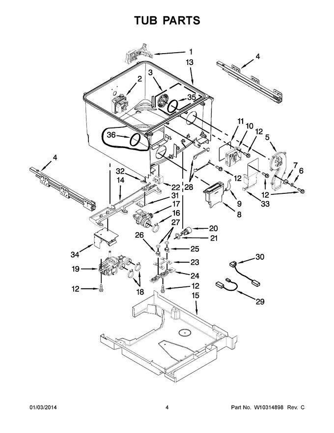 Diagram for MDD8000AWS3