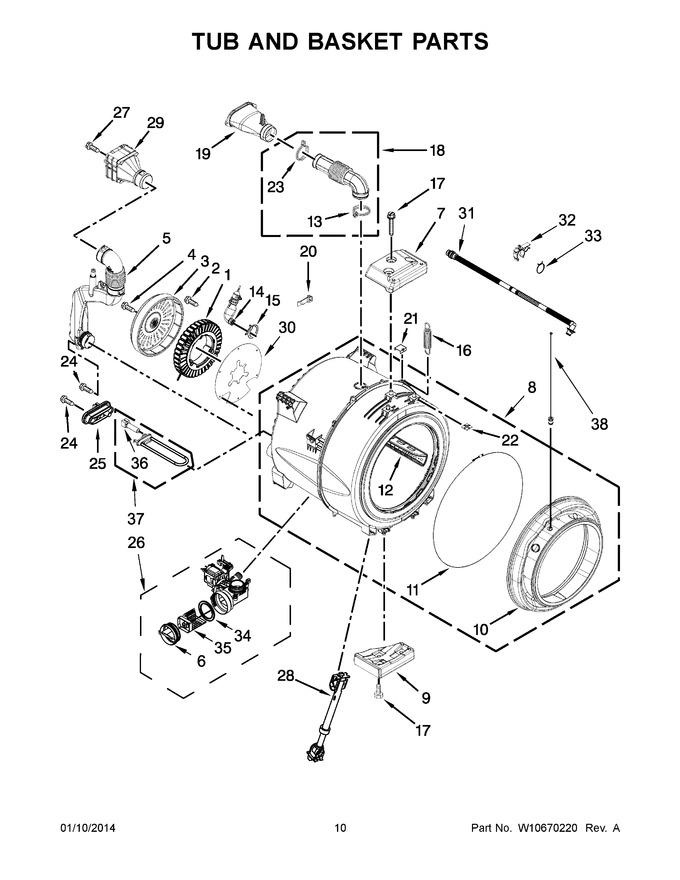 Diagram for MHW7000AG2