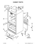 Diagram for 02 - Cabinet Parts