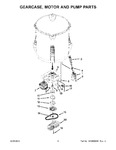 Diagram for 05 - Gearcase, Motor And Pump Parts