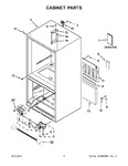 Diagram for 02 - Cabinet Parts