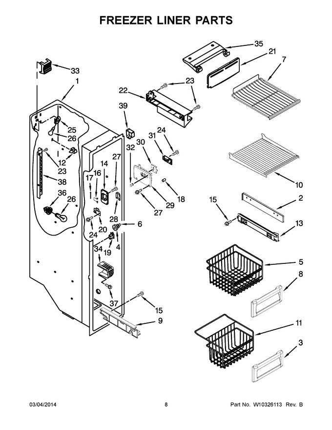 Diagram for JCD2395WES01
