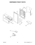 Diagram for 09 - Dispenser Front Parts