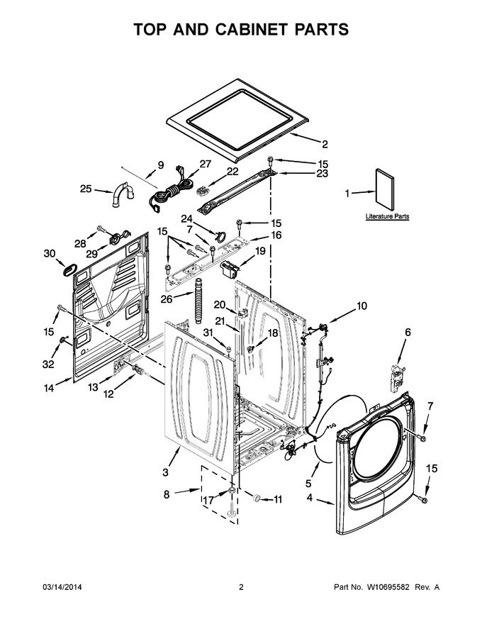 Diagram for MHW5400DC0