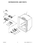 Diagram for 03 - Refrigerator Liner Parts