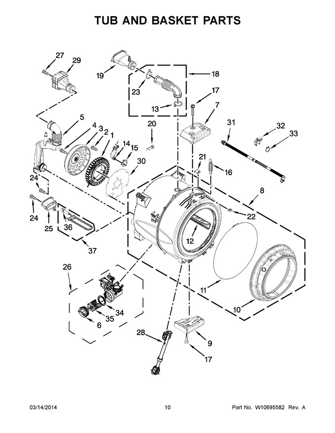 Diagram for MHW5400DC0