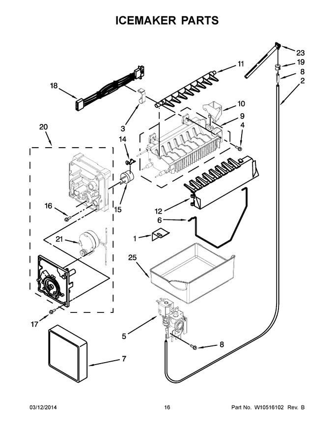 Diagram for MBR2258XES3