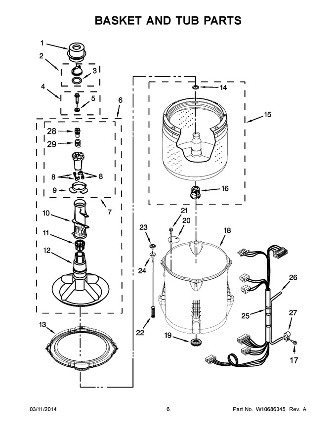Diagram for 7MMVWC355DW0