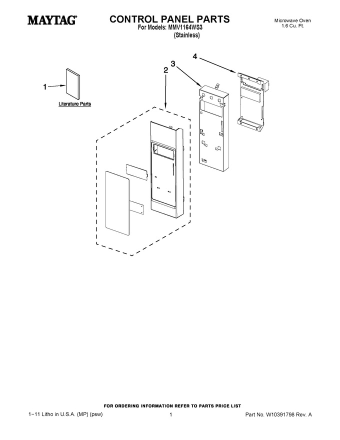 Diagram for MMV1164WS3