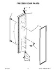 Diagram for 08 - Freezer Door Parts