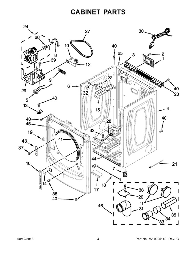 Diagram for MGD9000YW0