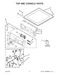 Diagram for 02 - Top And Console Parts