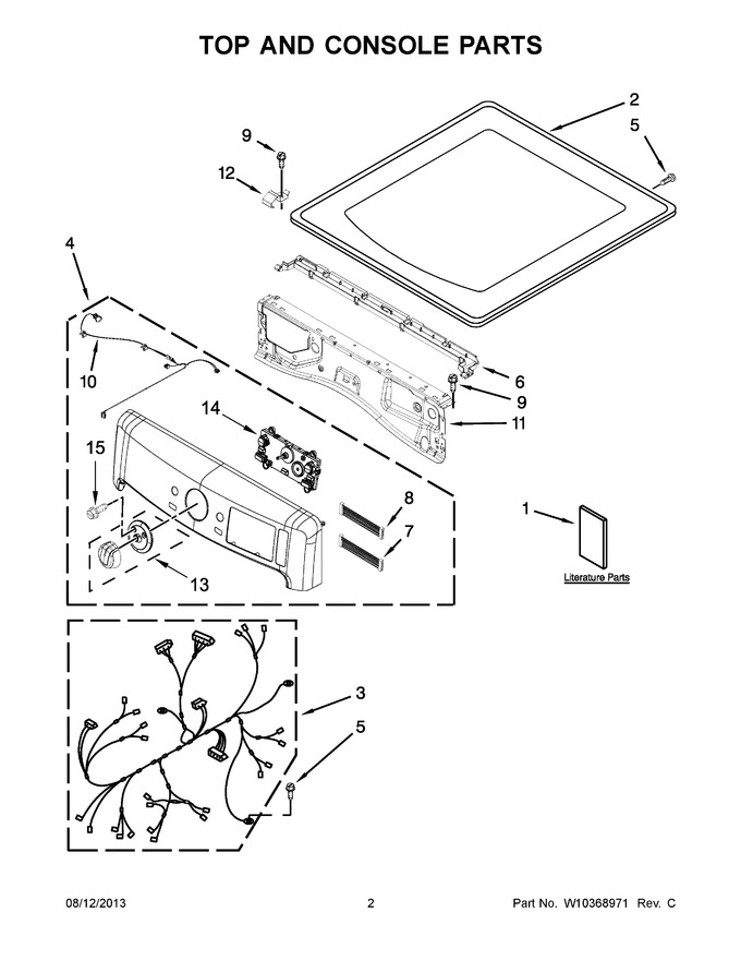 Diagram for YMED7000XW0