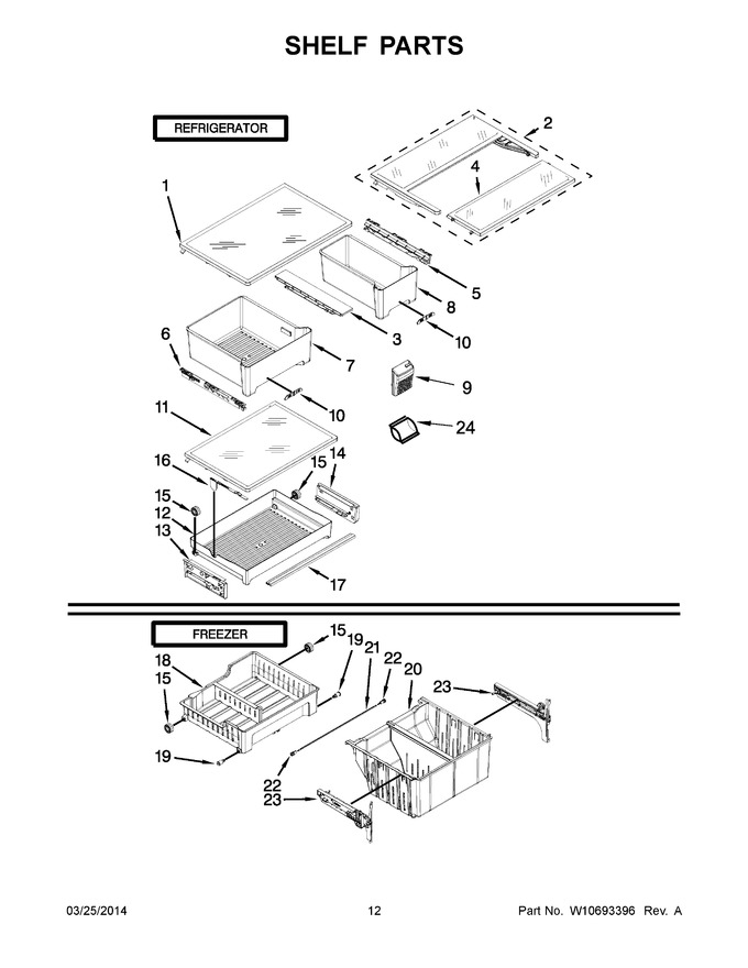Diagram for MFB2055YEW02