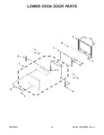 Diagram for 06 - Lower Oven Door Parts