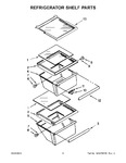 Diagram for 04 - Refrigerator Shelf Parts