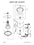 Diagram for 04 - Basket And Tub Parts