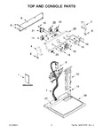 Diagram for 02 - Top And Console Parts