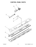 Diagram for 06 - Control Panel Parts