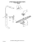 Diagram for 07 - Upper Wash And Rinse Parts