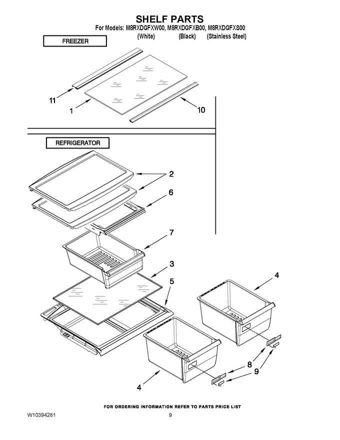 Diagram for M8RXDGFXB00