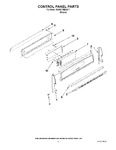 Diagram for 02 - Control Panel Parts