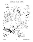 Diagram for 02 - Control Panel Parts