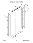 Diagram for 03 - Cabinet Trim Parts