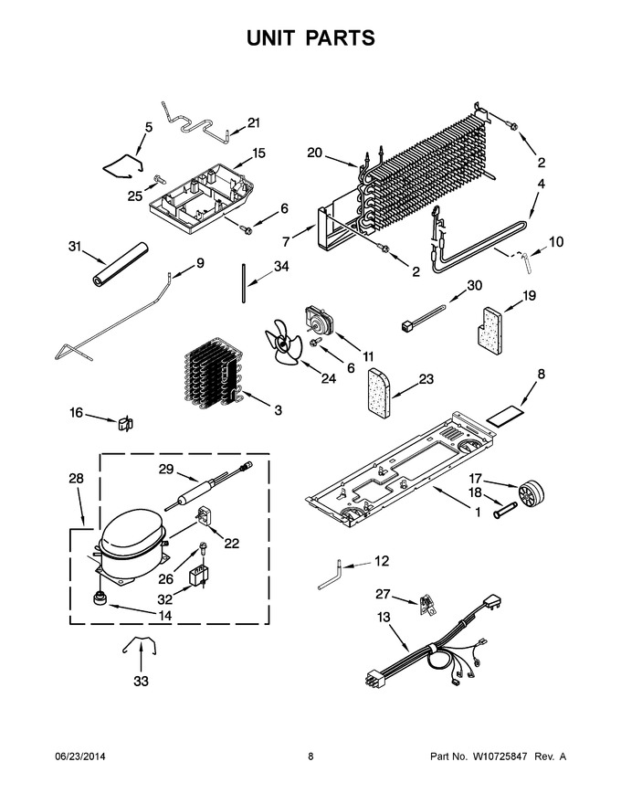 Diagram for M8RXCGFXB04