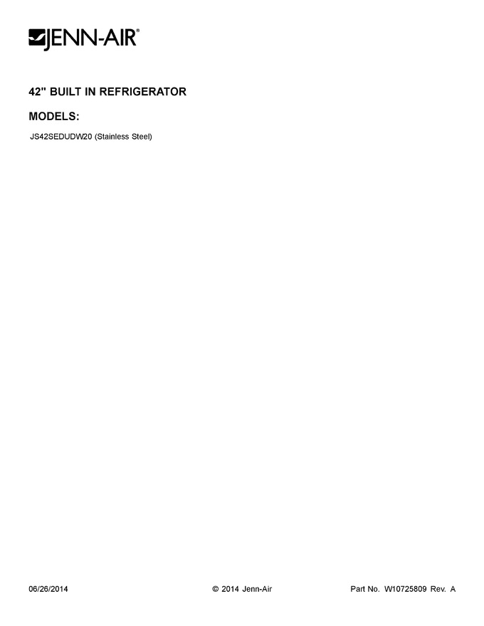 Diagram for JS42SEDUDW20