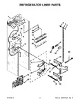 Diagram for 04 - Refrigerator Liner Parts