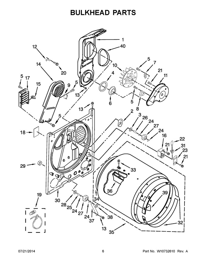 Diagram for YMEDC555DW0