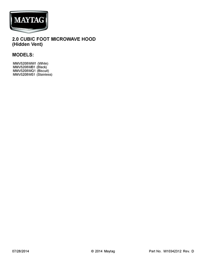 Diagram for MMV5208WW1